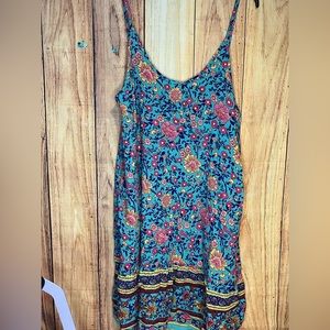 Qearal plus size XXL floral tunic tank top